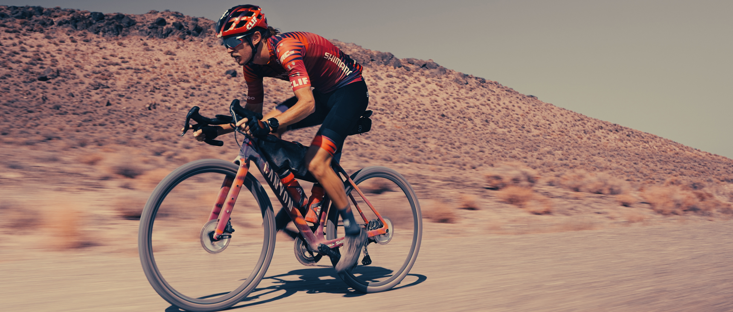 Peter Stetina riding gravel in Reno the art of Grind 