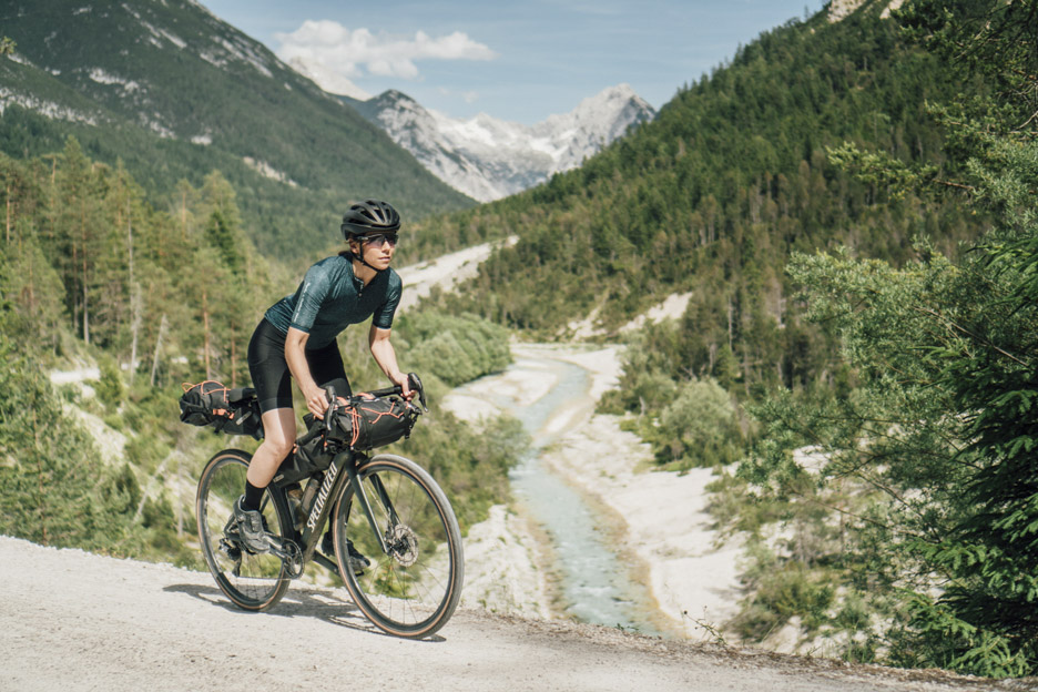 Bikepacking sur la piste cyclable de l'Isar