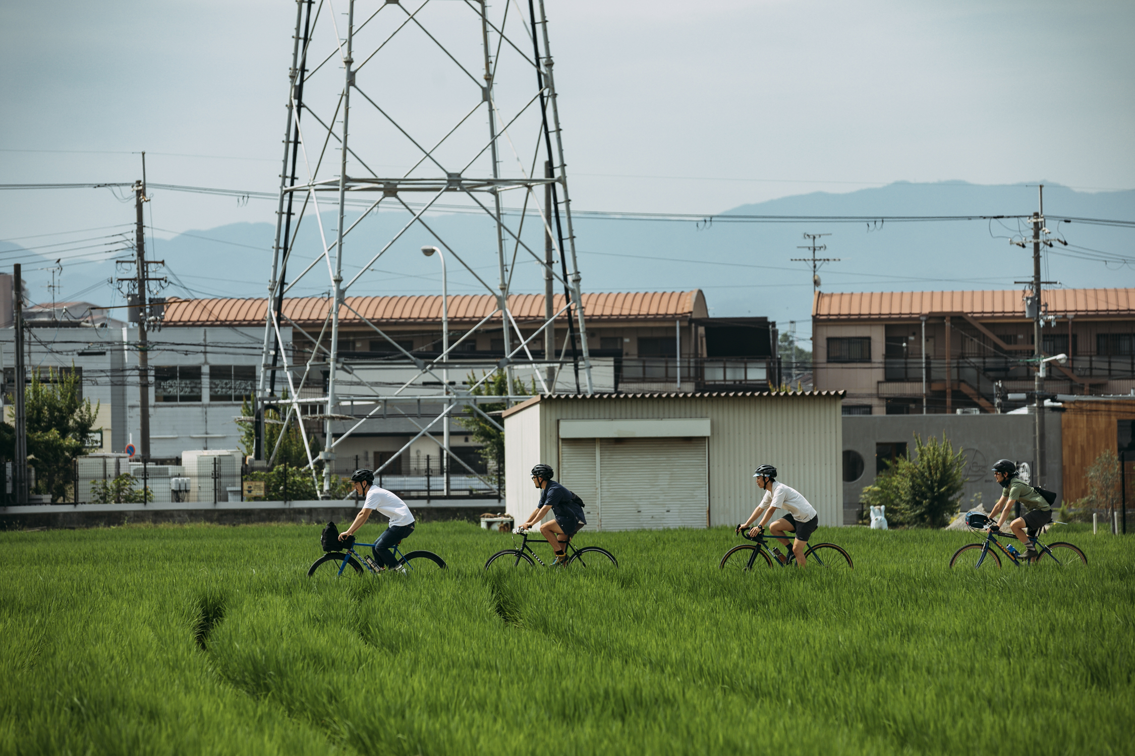 Gravel-Biken in der japanischen Stadt Sakai auf SHIMANO GRX Limited