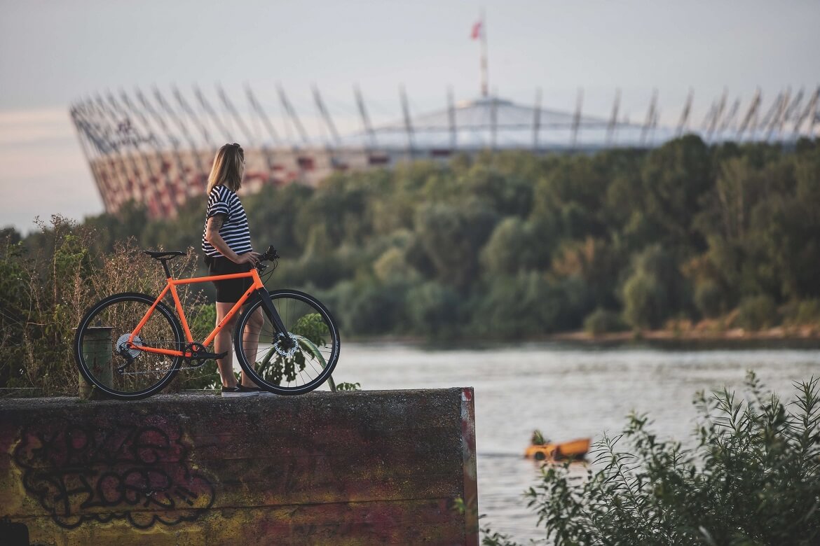 unikalny rower miejski antymateria