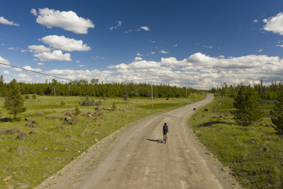 Riding Shimano gravel bikes