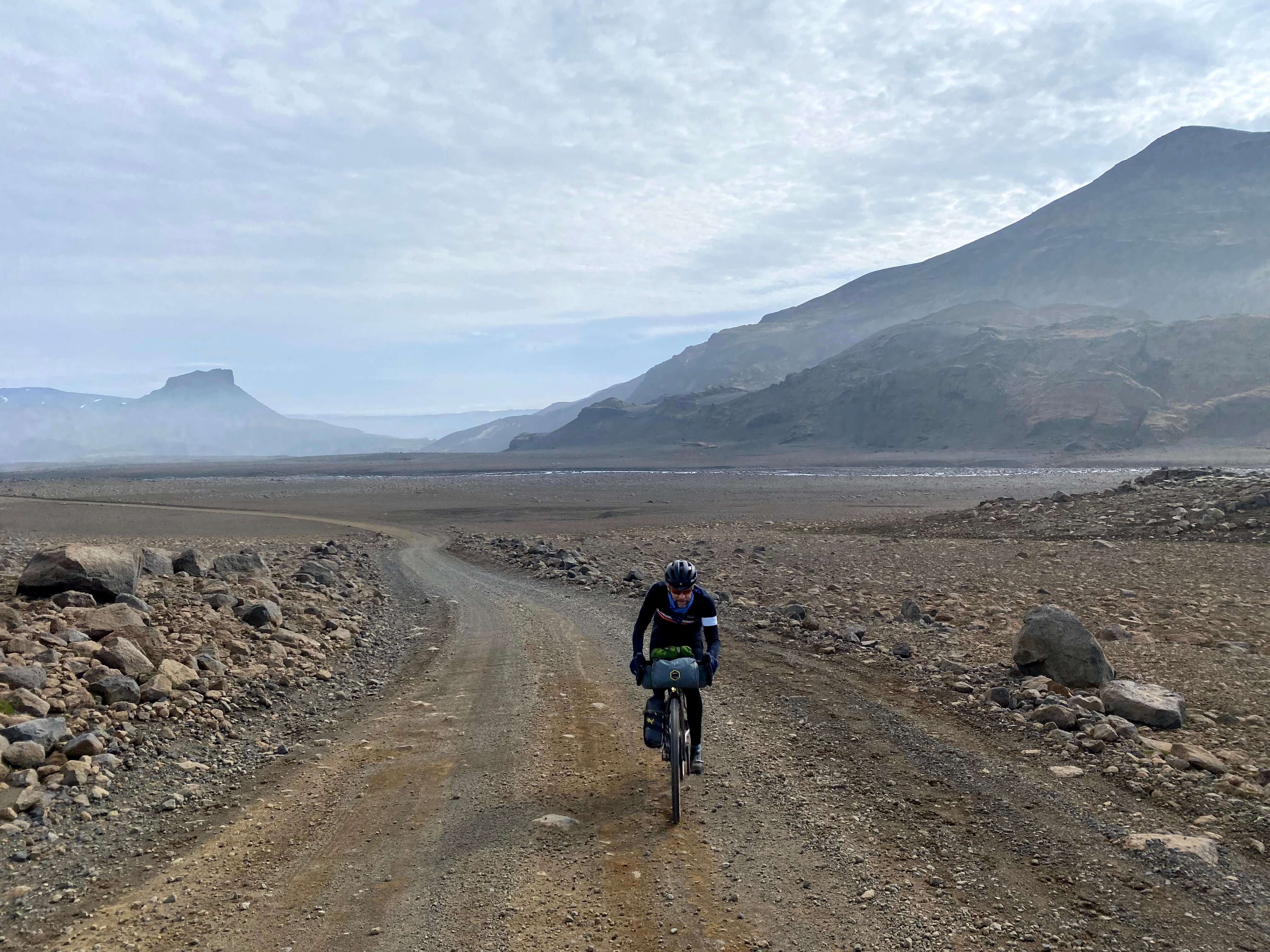 Riding gravel bikes in Iceland shimano gravel