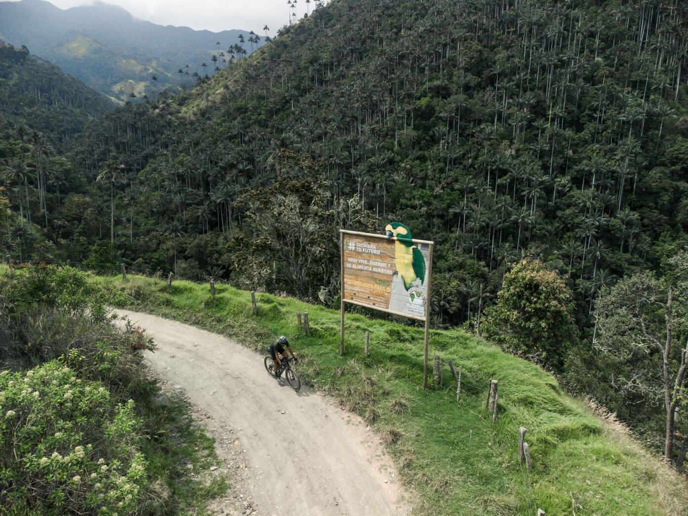 Shimano GRX riding in Colombia 