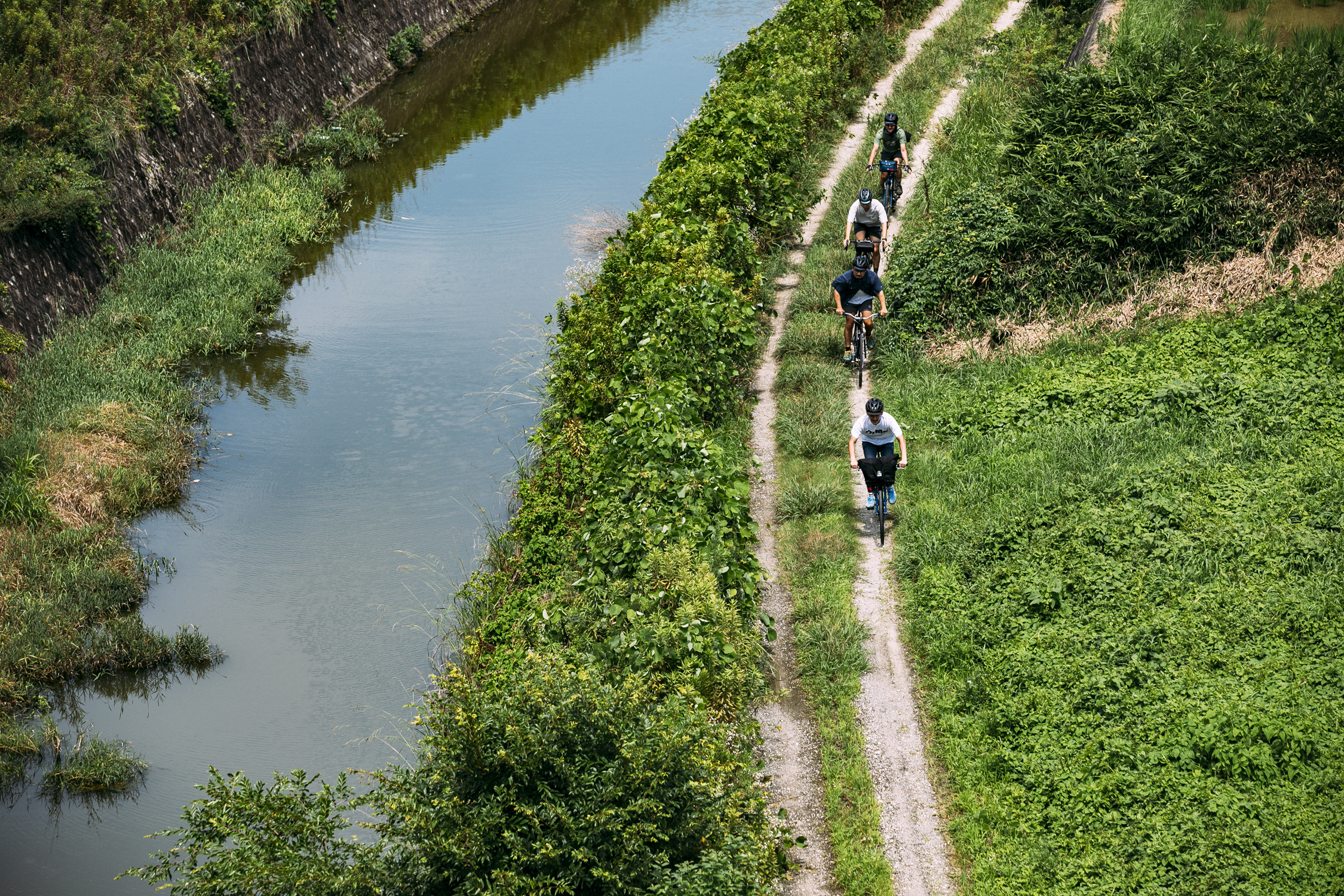 Shimano GRX Limited riding gravel in Japan