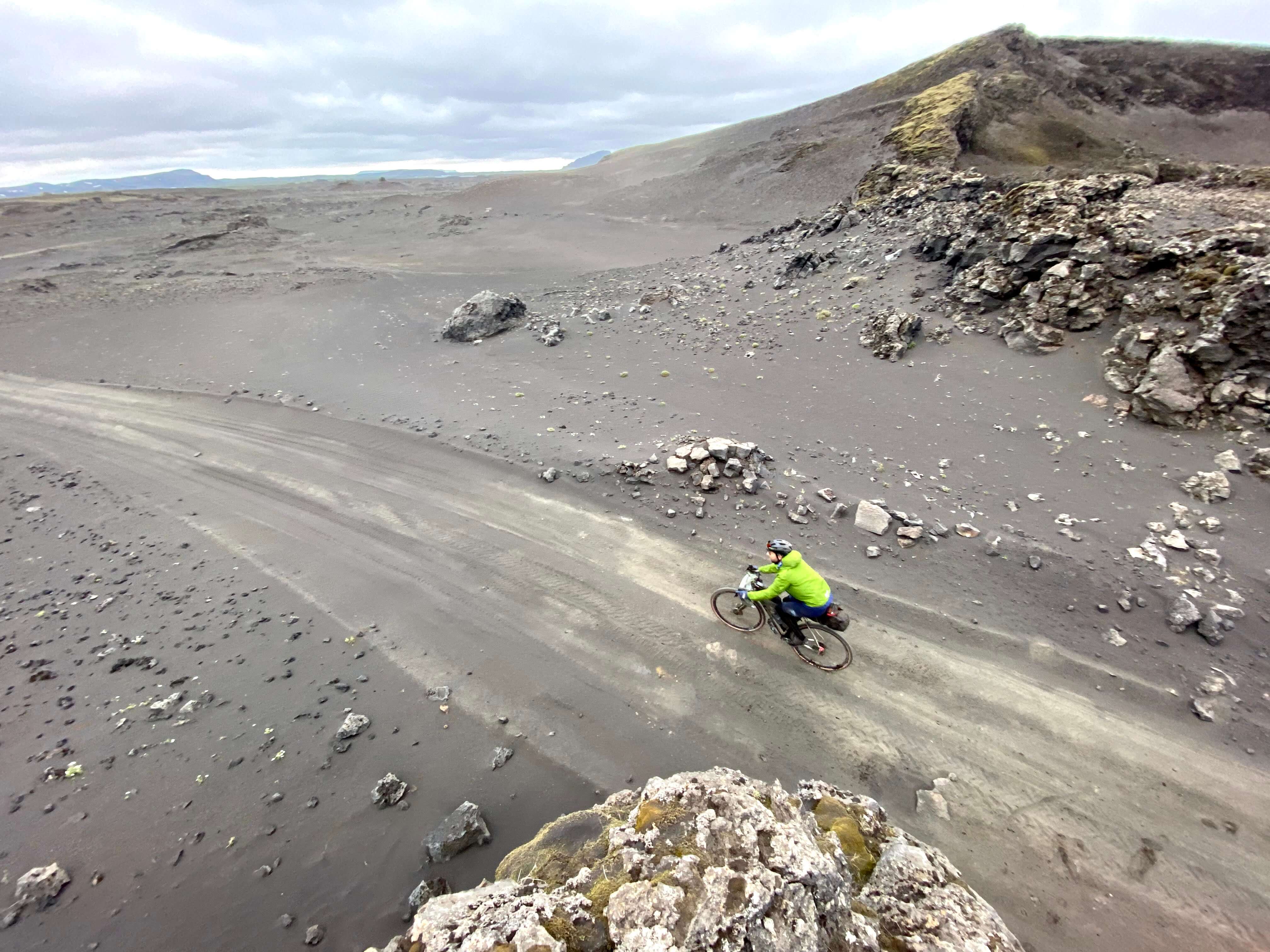 Riding shimano equipped gravel bikes across iceland 